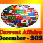 December 2021 Current Affairs and GK